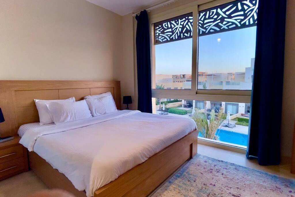 Mangroovy Seaview 2Br Beach And Pool Free Access Leilighet Hurghada Eksteriør bilde