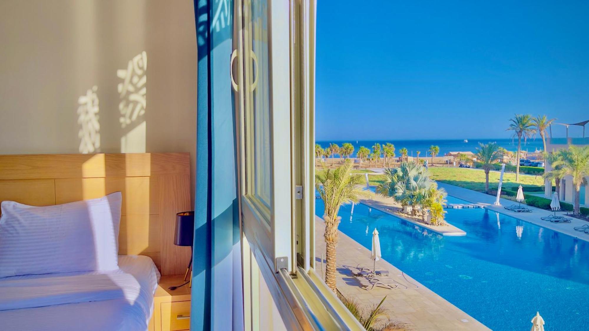 Ollystays Mangroovy Seaview 2Br Beach And Pool Free Access Hurghada Eksteriør bilde