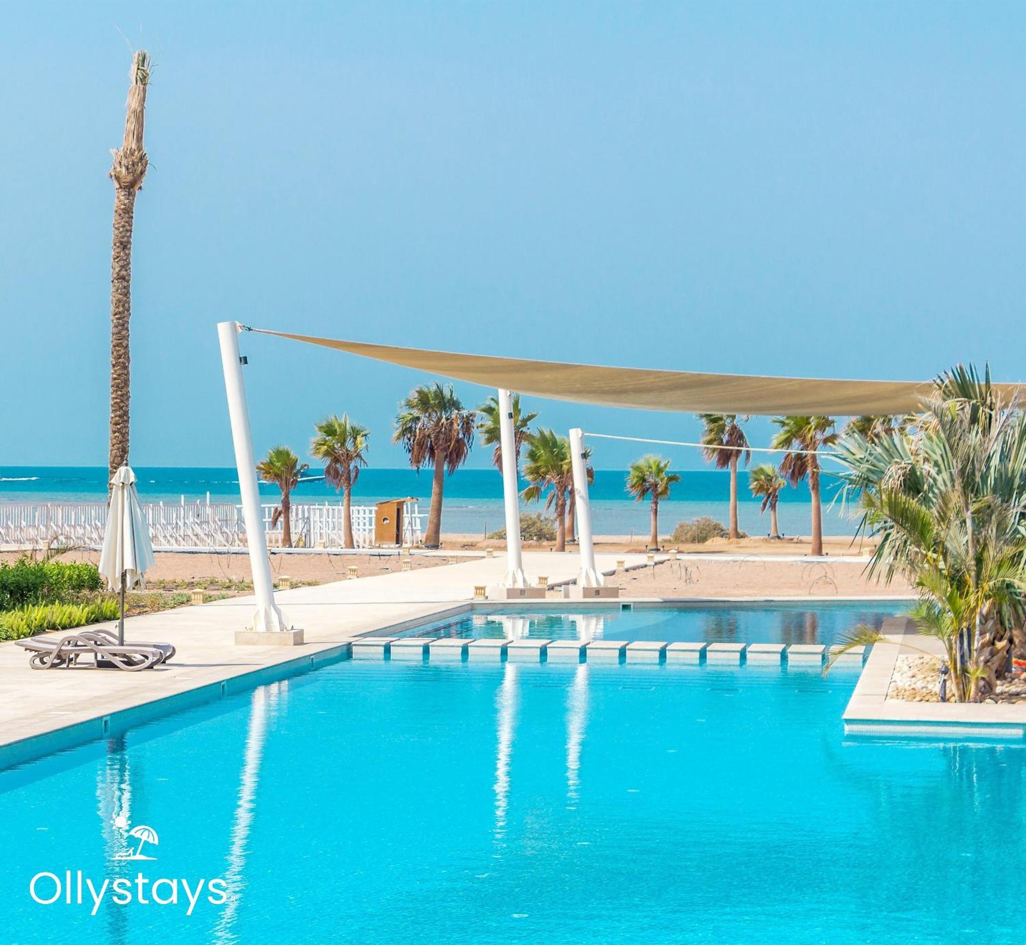 Ollystays Mangroovy Seaview 2Br Beach And Pool Free Access Hurghada Eksteriør bilde